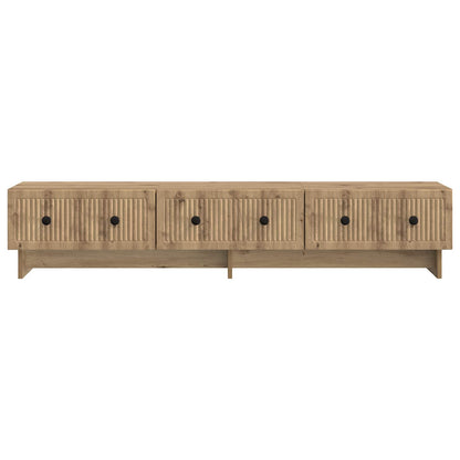 TV Cabinet 147 x 34.5 x 30 cm Artisan Oak Engineered Wood