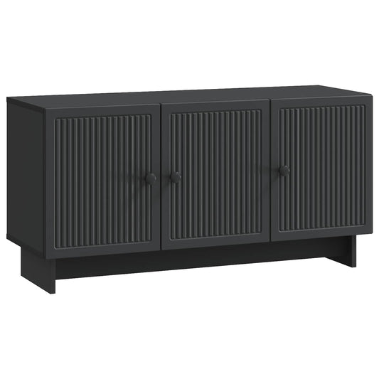 TV Cabinet 99 x 34.5 x 50 cm Black Engineered Wood