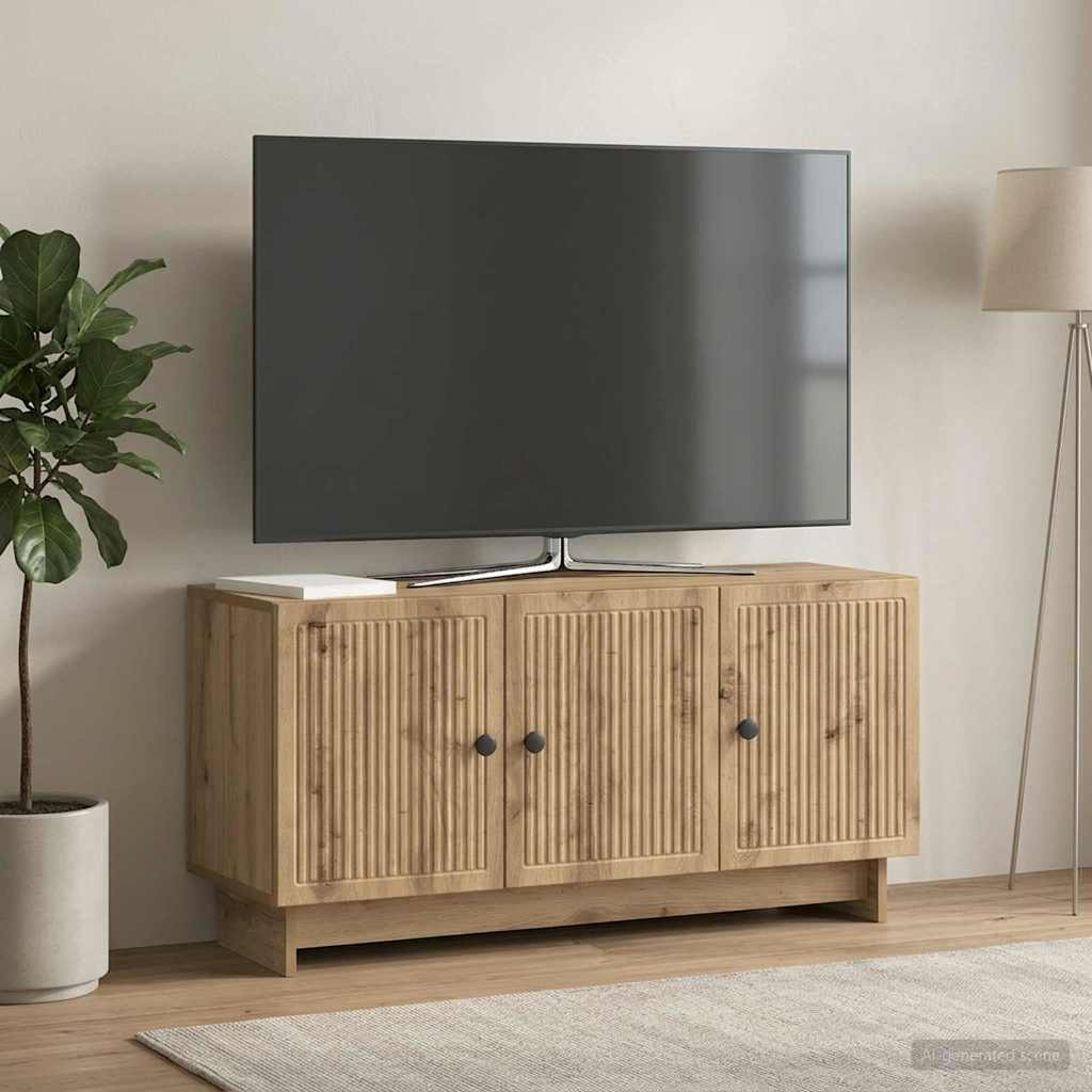 TV Cabinet 99 x 34.5 x 50 cm Artisan Oak Engineered Wood