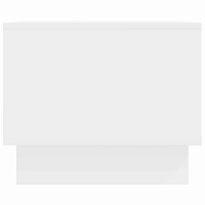 Coffee Table High Gloss White 90 x 50 x 40 cm Engineered Wood
