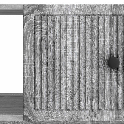Coffee Table Grey Sonoma 90 x 50 x 40 cm Engineered Wood