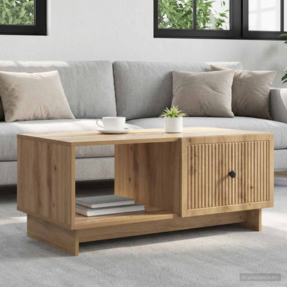 Coffee Table Artisan Oak 90 x 50 x 40 cm Engineered Wood