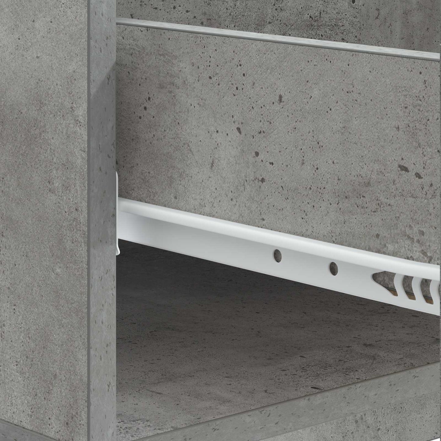 Coffee Table Concrete Grey 49 x 50 x 40 cm Engineered Wood