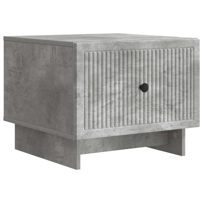 Coffee Table Concrete Grey 49 x 50 x 40 cm Engineered Wood