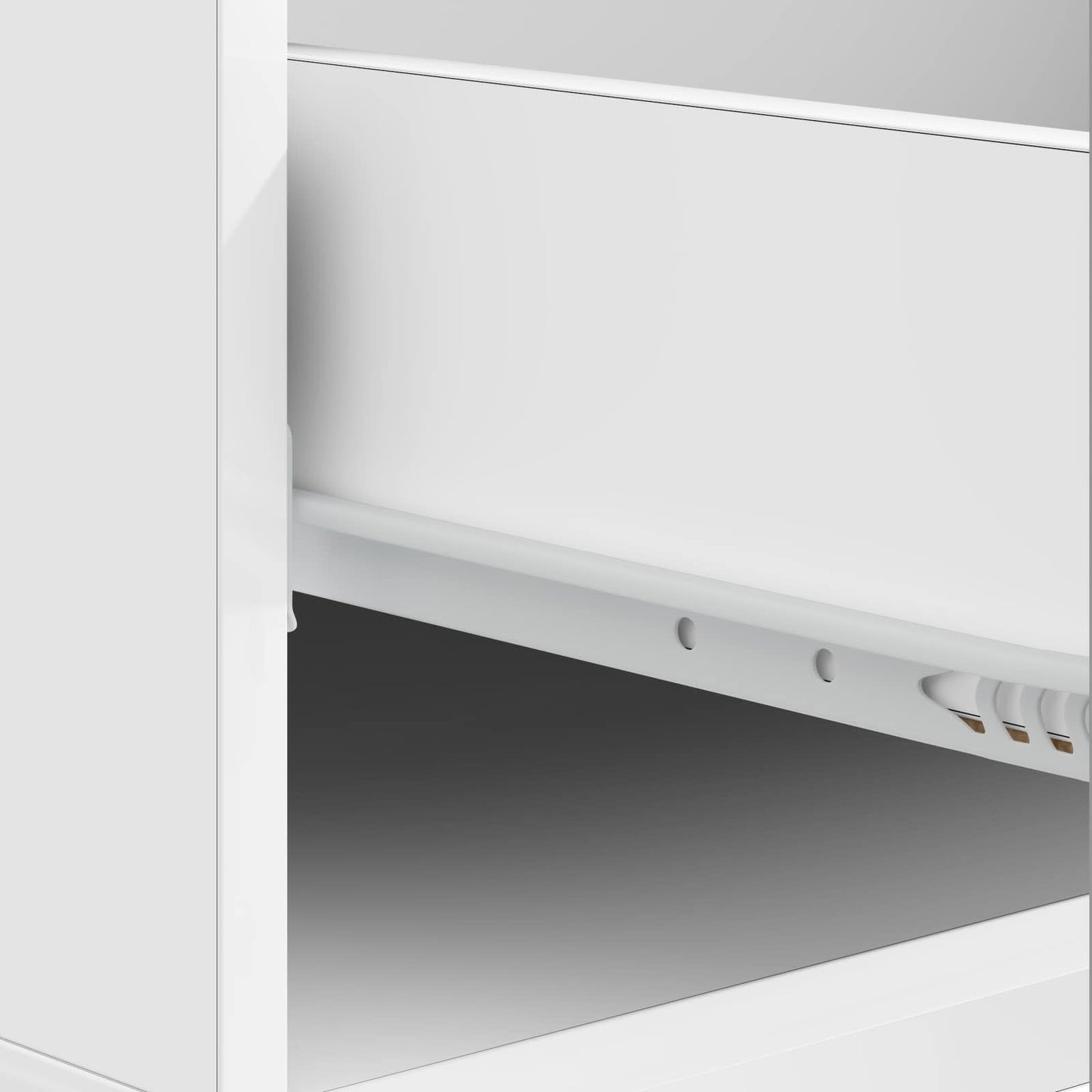 Coffee Table High Gloss White 49 x 50 x 40 cm Engineered Wood