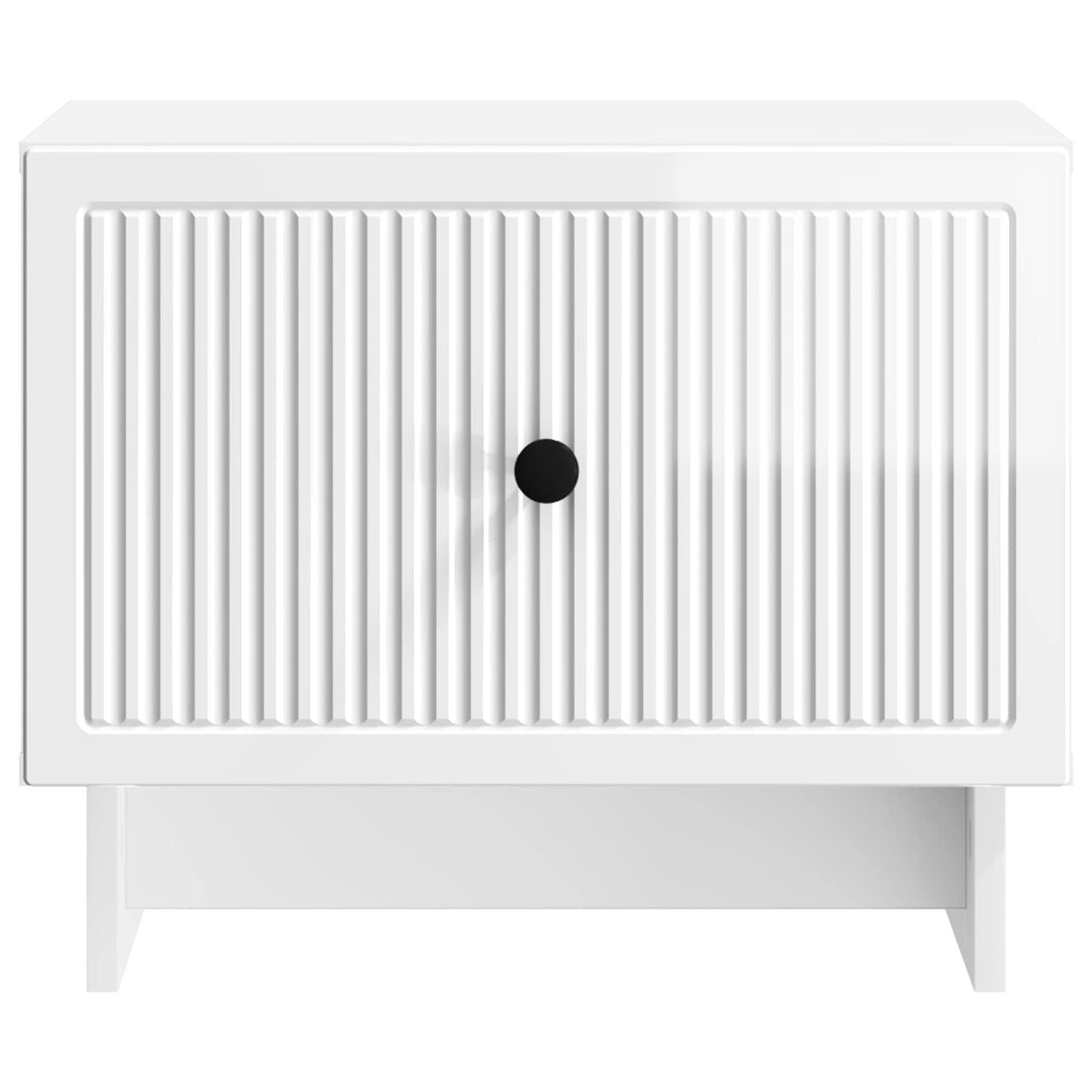 Coffee Table High Gloss White 49 x 50 x 40 cm Engineered Wood