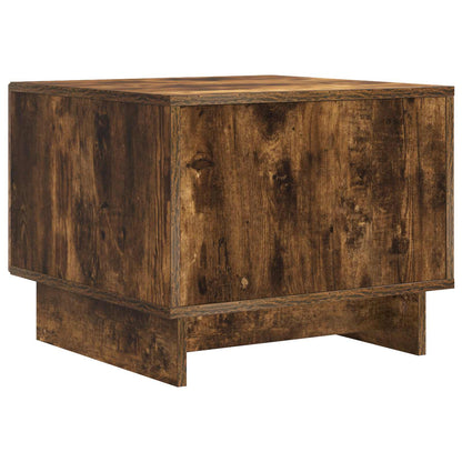 Coffee Table Smoked Oak 49 x 50 x 40 cm Engineered Wood