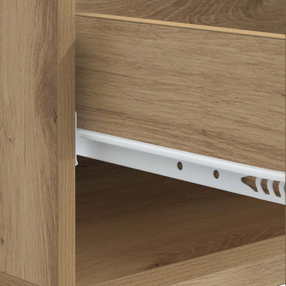 Coffee Table Artisan Oak 49 x 50 x 40 cm Engineered Wood
