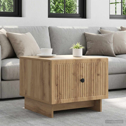 Coffee Table Artisan Oak 49 x 50 x 40 cm Engineered Wood