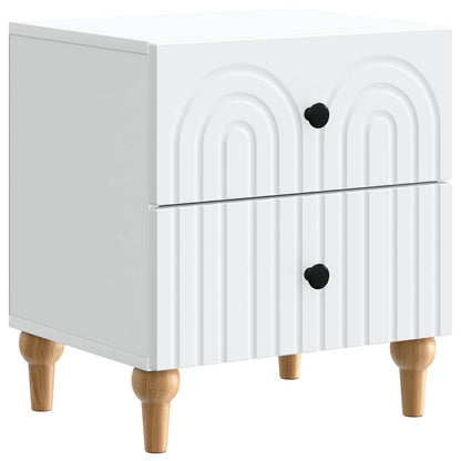 Bedside Cabinet 2 pcs White 43 x 34.5 x 48 cm Engineered Wood