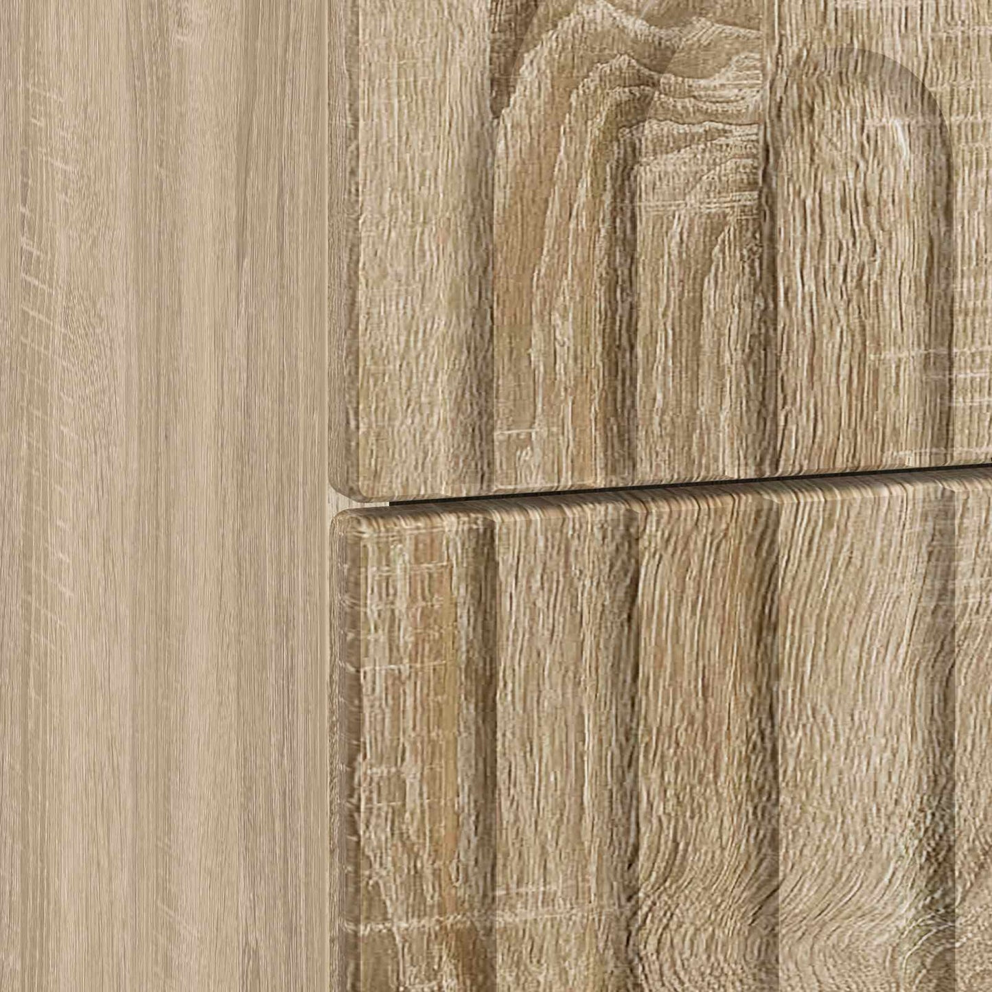 Bedside Cabinet Sonoma Oak 43 x 34.5 x 48 cm Engineered Wood