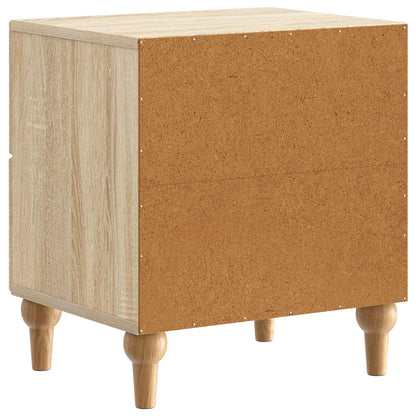 Bedside Cabinet with Drawer 2 pcs Sonoma Oak 43 x 34.5 x 48 cm