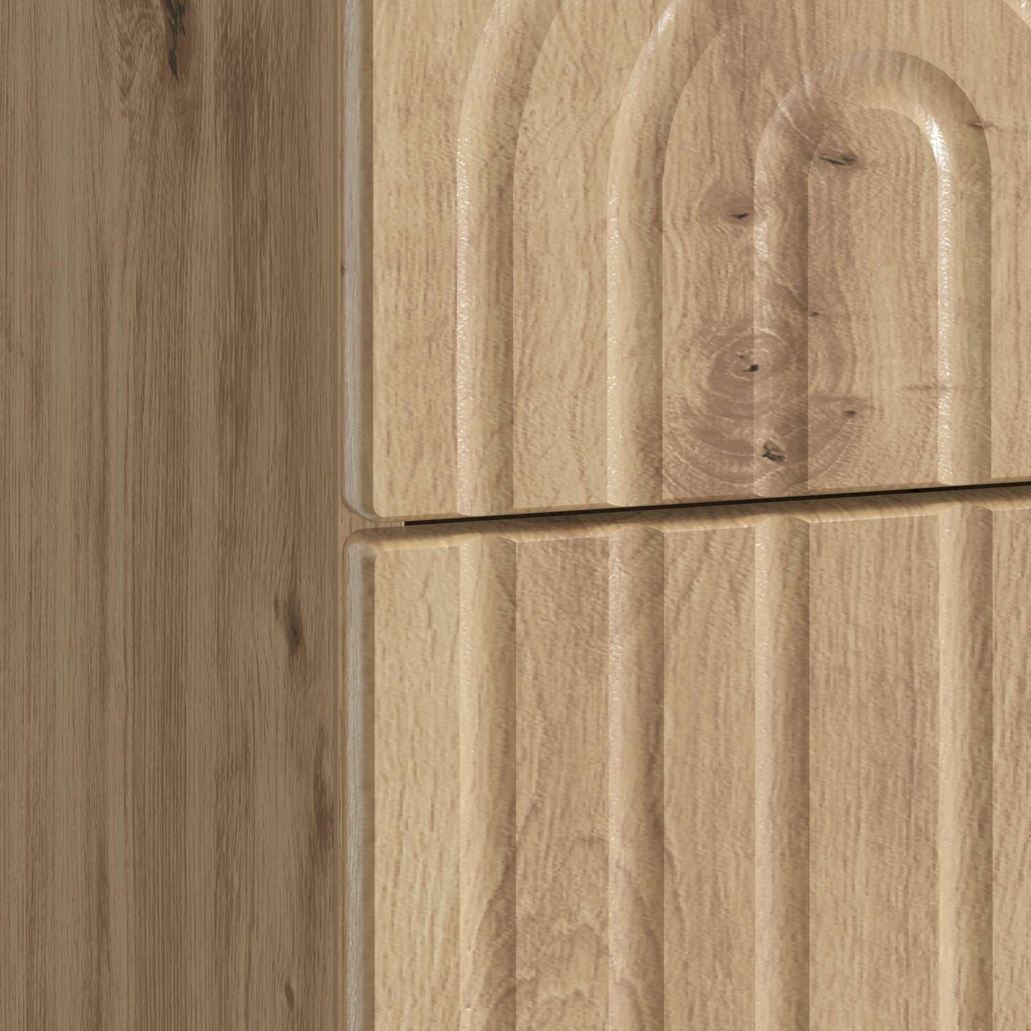 Bedside Cabinet Artisan Oak 43 x 34.5 x 48 cm Engineered Wood
