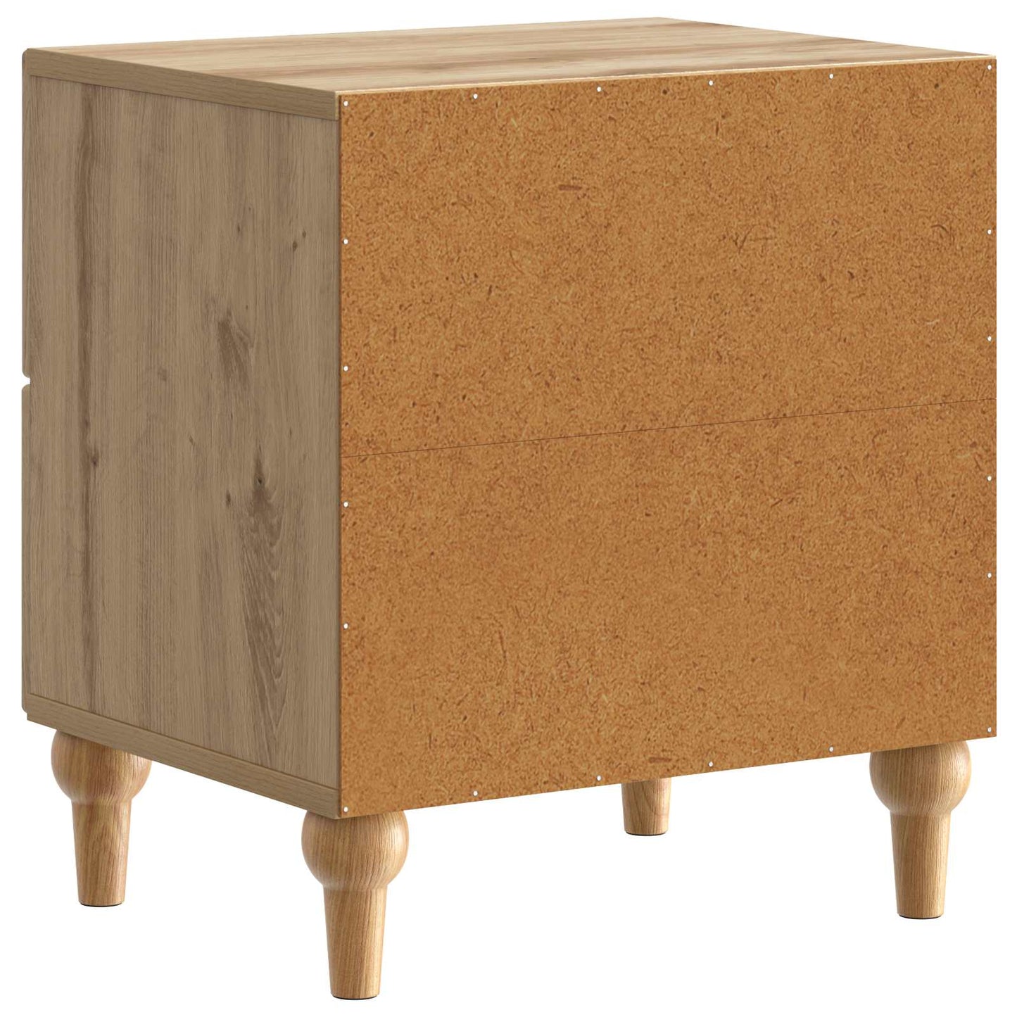 Bedside Cabinet with Drawer 2 pcs Artisan Oak 43 x 34.5 x 48 cm