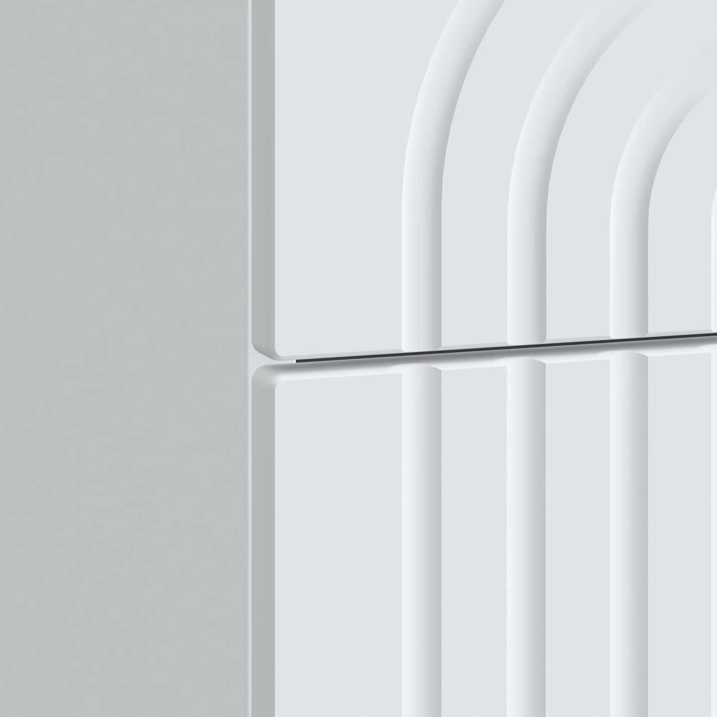 Bedside Cabinet White 62 x 34.5 x 48 cm Engineered Wood