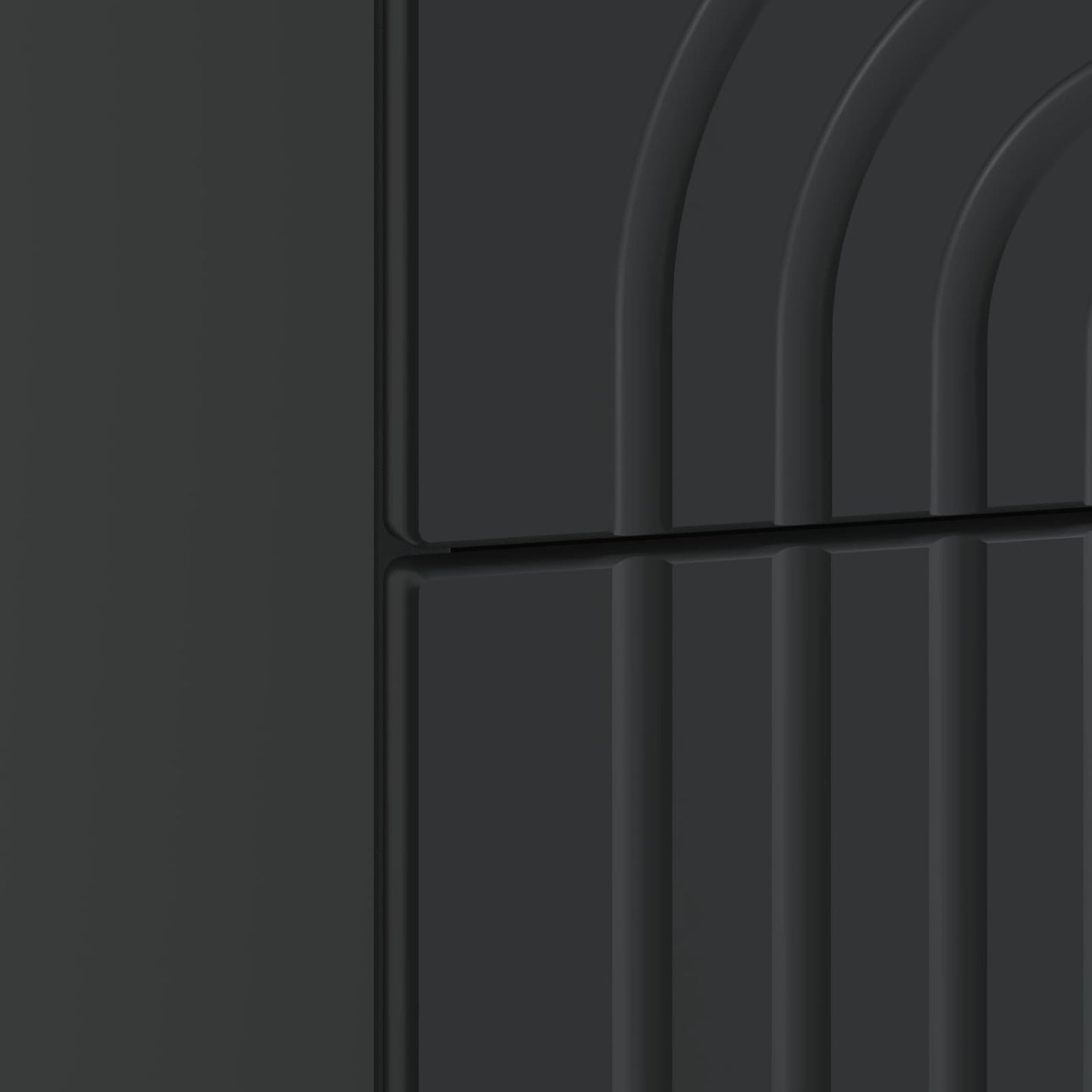 Bedside Cabinet Black 62 x 34.5 x 48 cm Engineered Wood