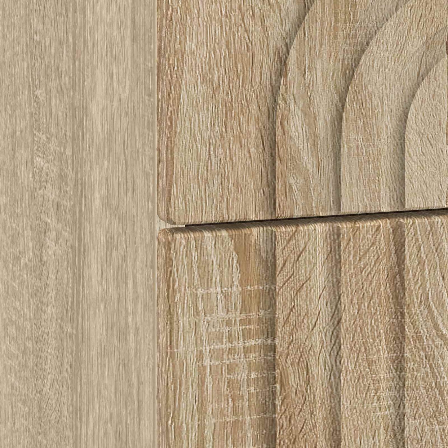 Bedside Cabinet Sonoma Oak 62 x 34.5 x 48 cm Engineered Wood