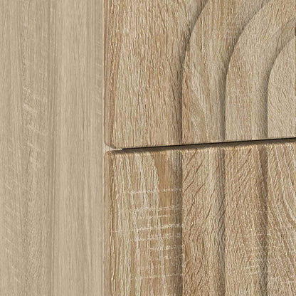 Bedside Cabinet Sonoma Oak 62 x 34.5 x 48 cm Engineered Wood