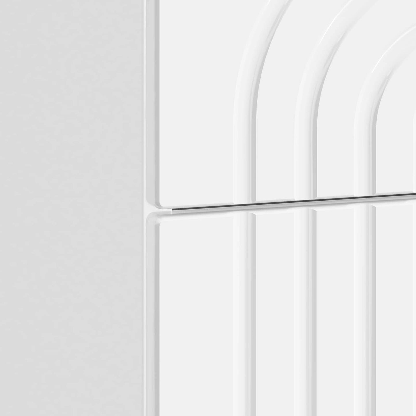 Bedside Cabinet with Drawer High Gloss White 62 x 34.5 x 48 cm