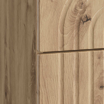 Bedside Cabinet Artisan Oak 62 x 34.5 x 48 cm Engineered Wood