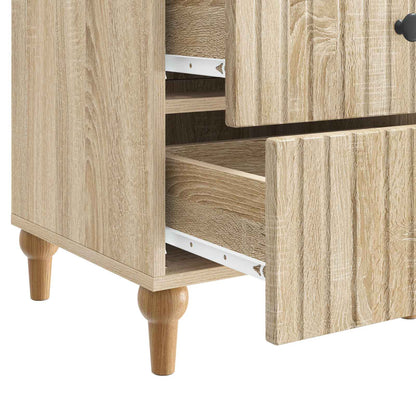 Bedside Cabinet Sonoma Oak 43x 41 x 66.5 cm Engineered Wood