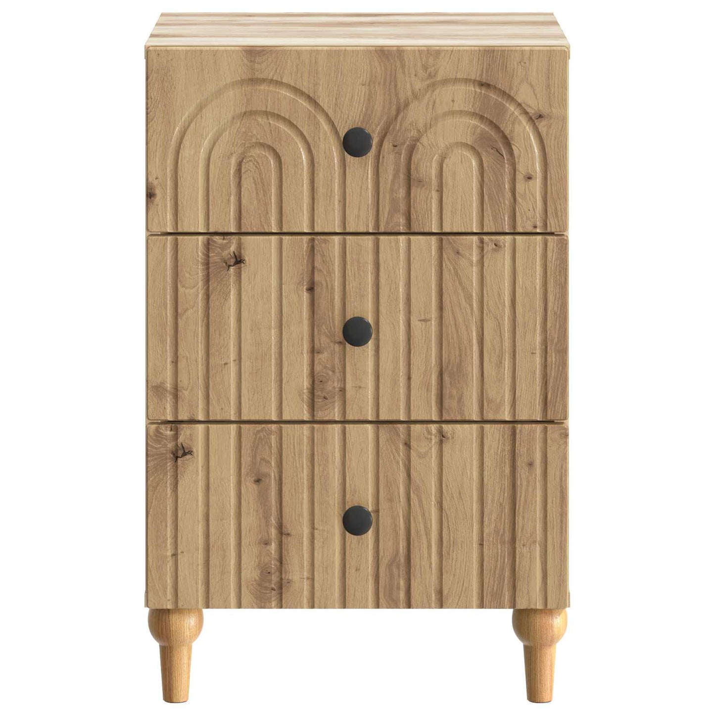 Bedside Cabinet Artisan Oak 43x 41 x 66.5 cm Engineered Wood