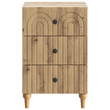Bedside Cabinet Artisan Oak 43x 41 x 66.5 cm Engineered Wood