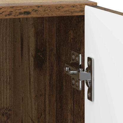 Bedside Cabinet 2 pcs Old Wood 43 x 34.5 x 50 cm