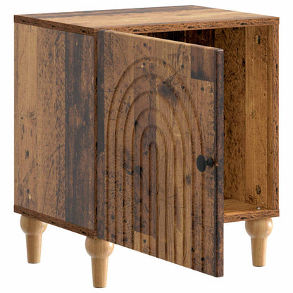 Bedside Cabinet 2 pcs Old Wood 43 x 34.5 x 50 cm