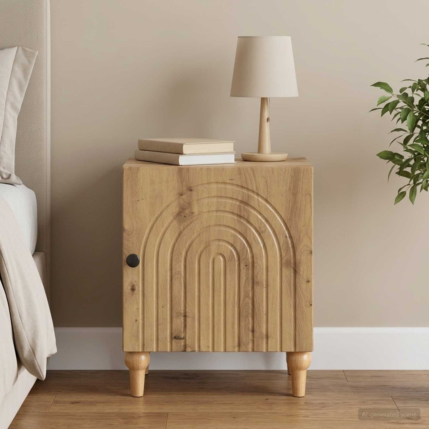 Bedside Cabinet Artisan Oak 43 x 34.5 x 50 cm Engineered Wood