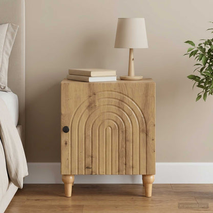 Bedside Cabinet Artisan Oak 43 x 34.5 x 50 cm Engineered Wood