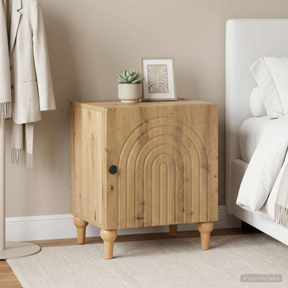 Bedside Cabinet 2 pcs Artisan Oak 43 x 34.5 x 50 cm