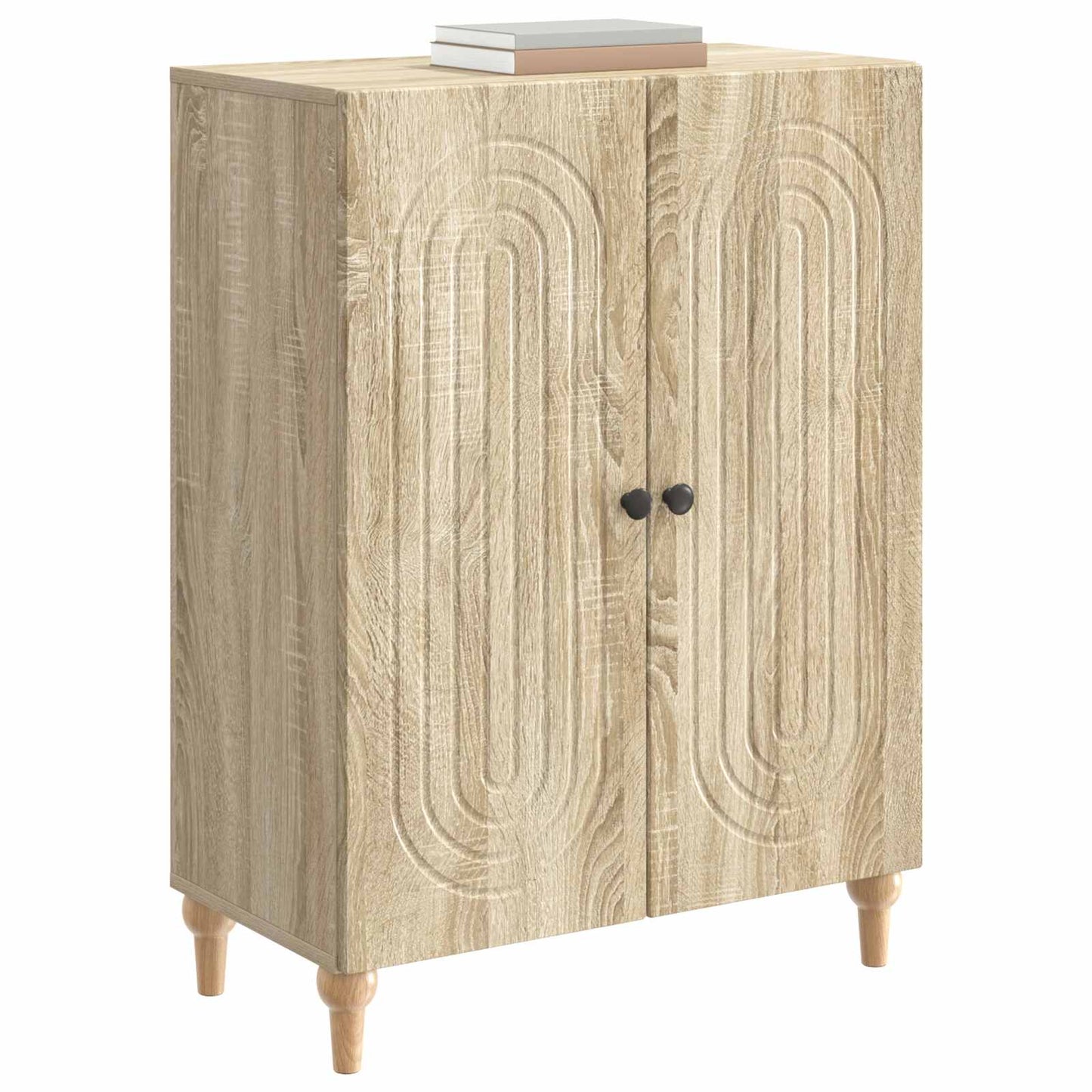 Sideboard Sonoma Oak 66 x 34.5 x 90 cm Engineered Wood