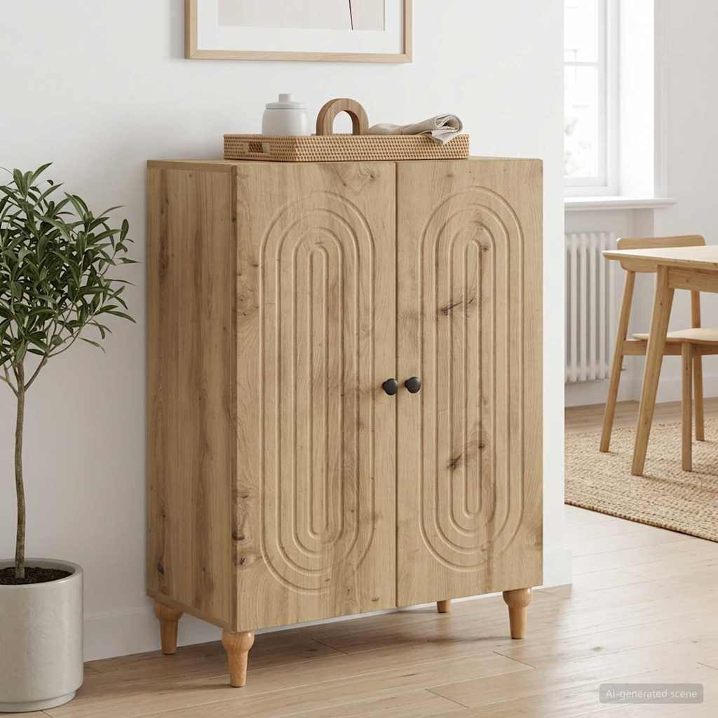 Sideboard Artisan Oak 66 x 34.5 x 90 cm Engineered Wood