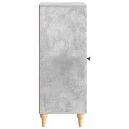 Sideboard Concrete Grey 33 x 34.5 x 90 cm Engineered Wood