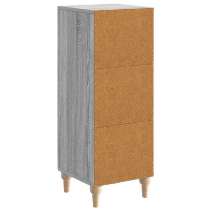 Sideboard Grey Sonoma 33 x 34.5 x 90 cm Engineered Wood