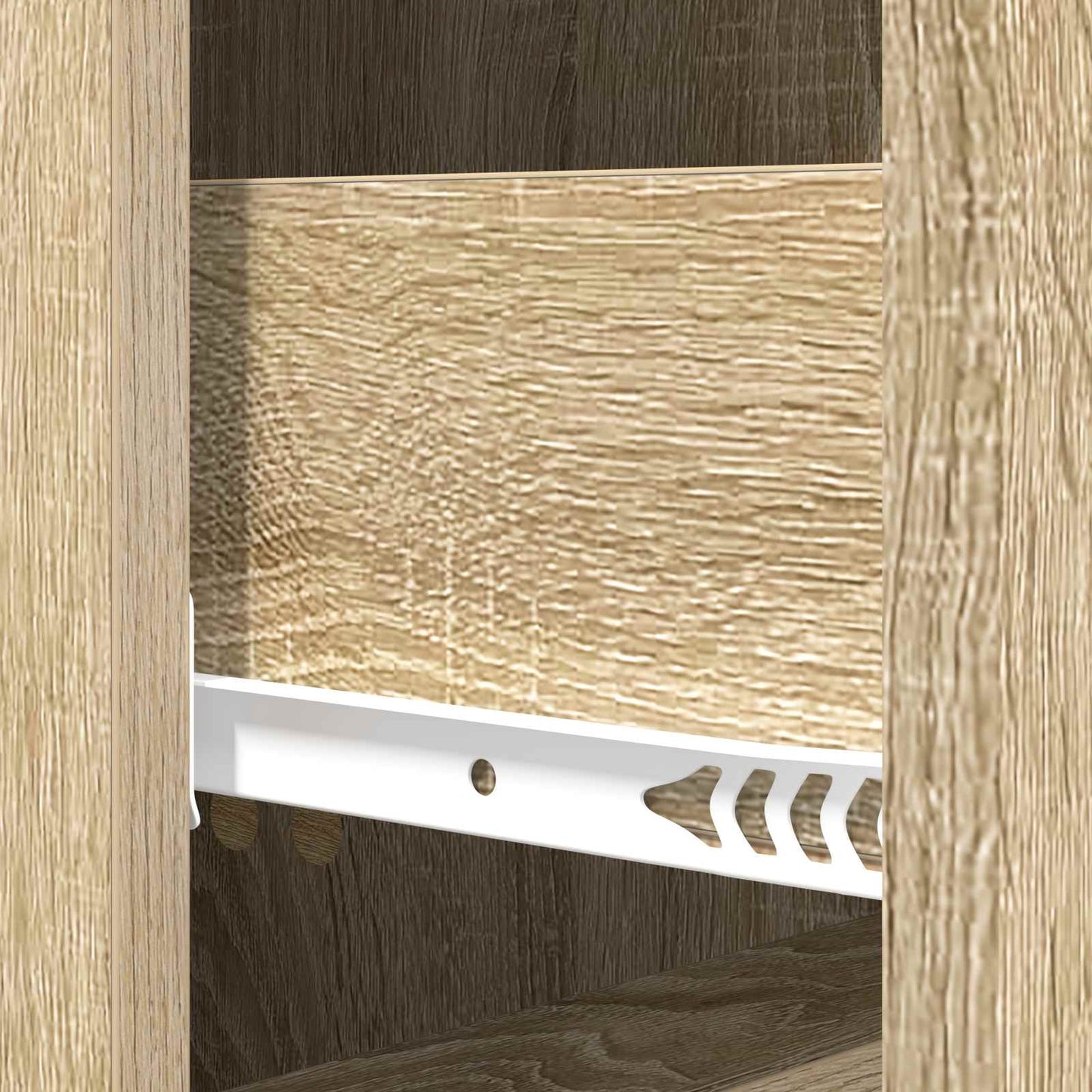 Drawer Cabinet 33 x 34.5 x 90 cm Engineered Wood Sonoma Oak