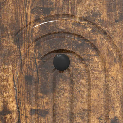 Drawer Cabinet 33 x 34.5 x 90 cm Engineered Wood Smoked Oak