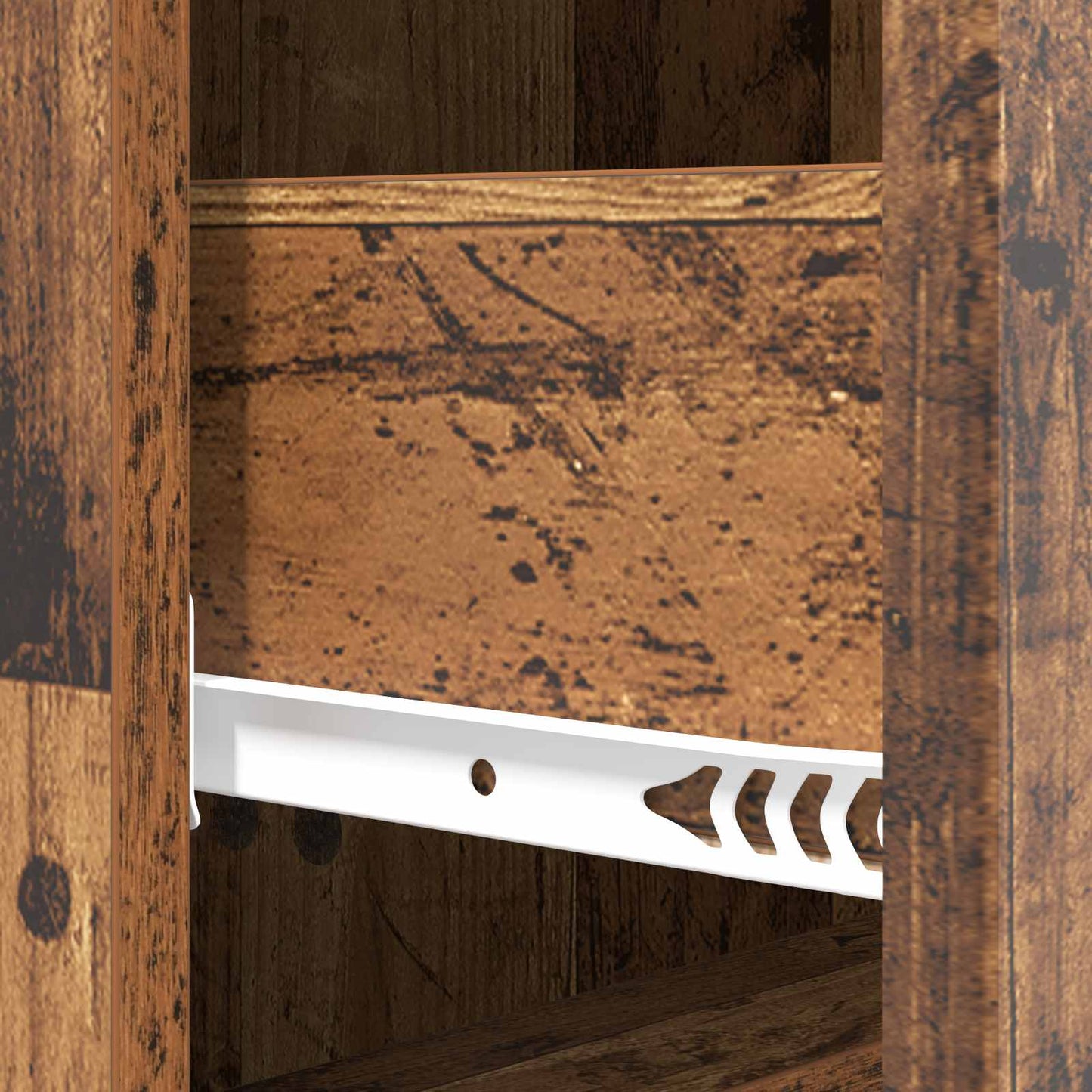 Drawer Cabinet 33 x 34.5 x 90 cm Engineered Wood Old Wood