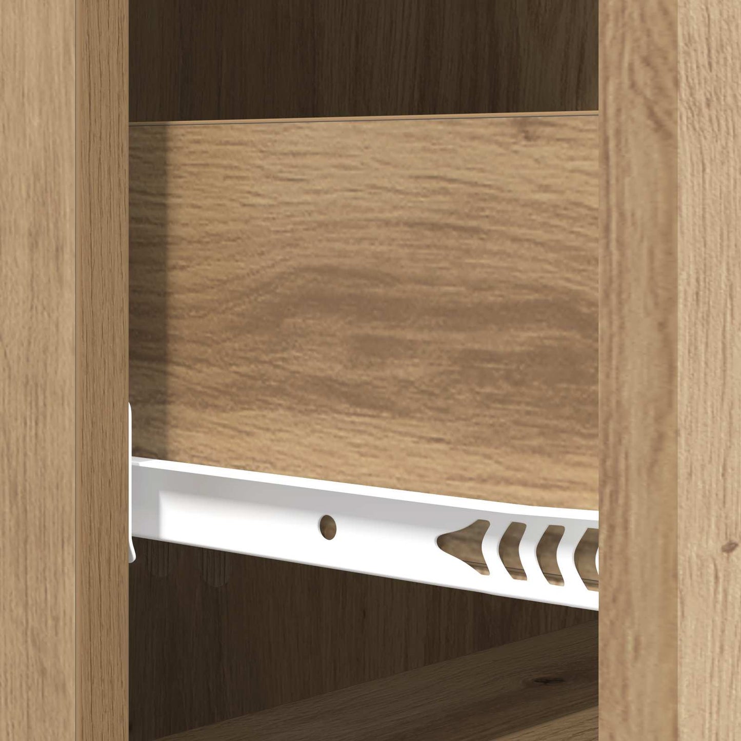 Drawer Cabinet 33 x 34.5 x 90 cm Engineered Wood Artisan Oak