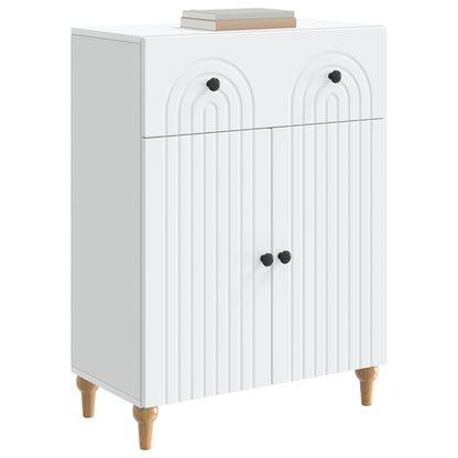 Sideboard White 66 x 34.5 x 90 cm Engineered Wood