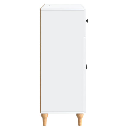 Sideboard White 66 x 34.5 x 90 cm Engineered Wood