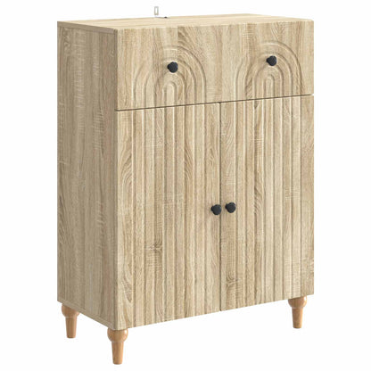 Sideboard Sonoma Oak 66 x 34.5 x 90 cm Engineered Wood