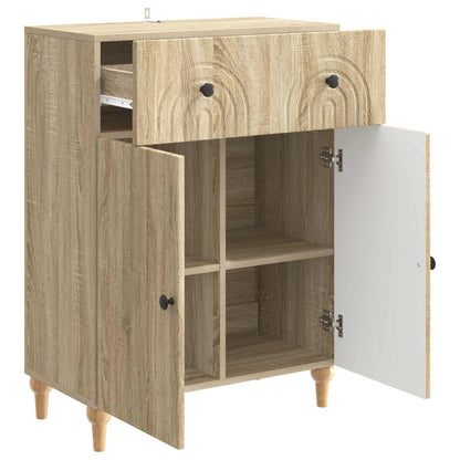 Sideboard Sonoma Oak 66 x 34.5 x 90 cm Engineered Wood