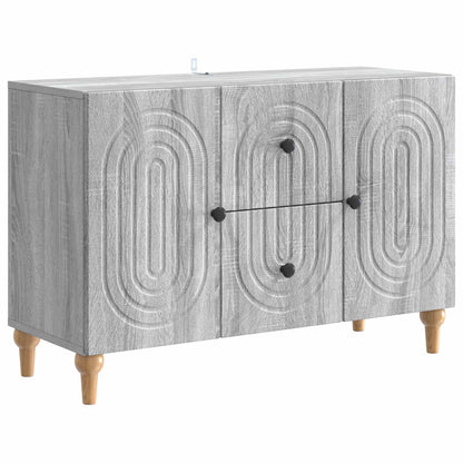 TV Cabinet Grey Sonoma 89 x 34.5 x 60 cm Engineered Wood