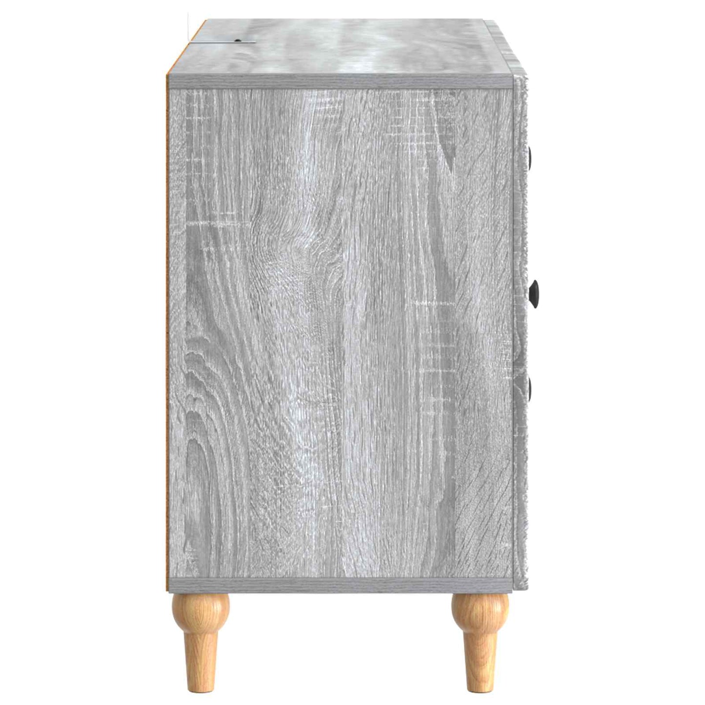 TV Cabinet Grey Sonoma 89 x 34.5 x 60 cm Engineered Wood