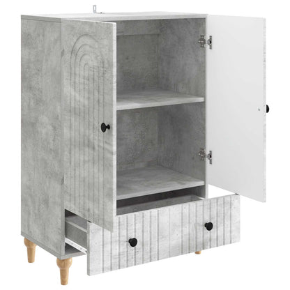 Sideboard Concrete Grey 66 x 34.5 x 95 cm Engineered Wood