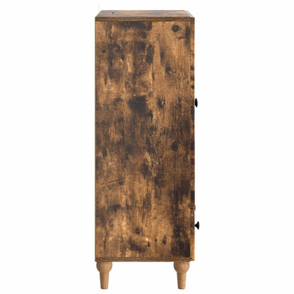 Sideboard Smoked Oak 66 x 34.5 x 95 cm Engineered Wood