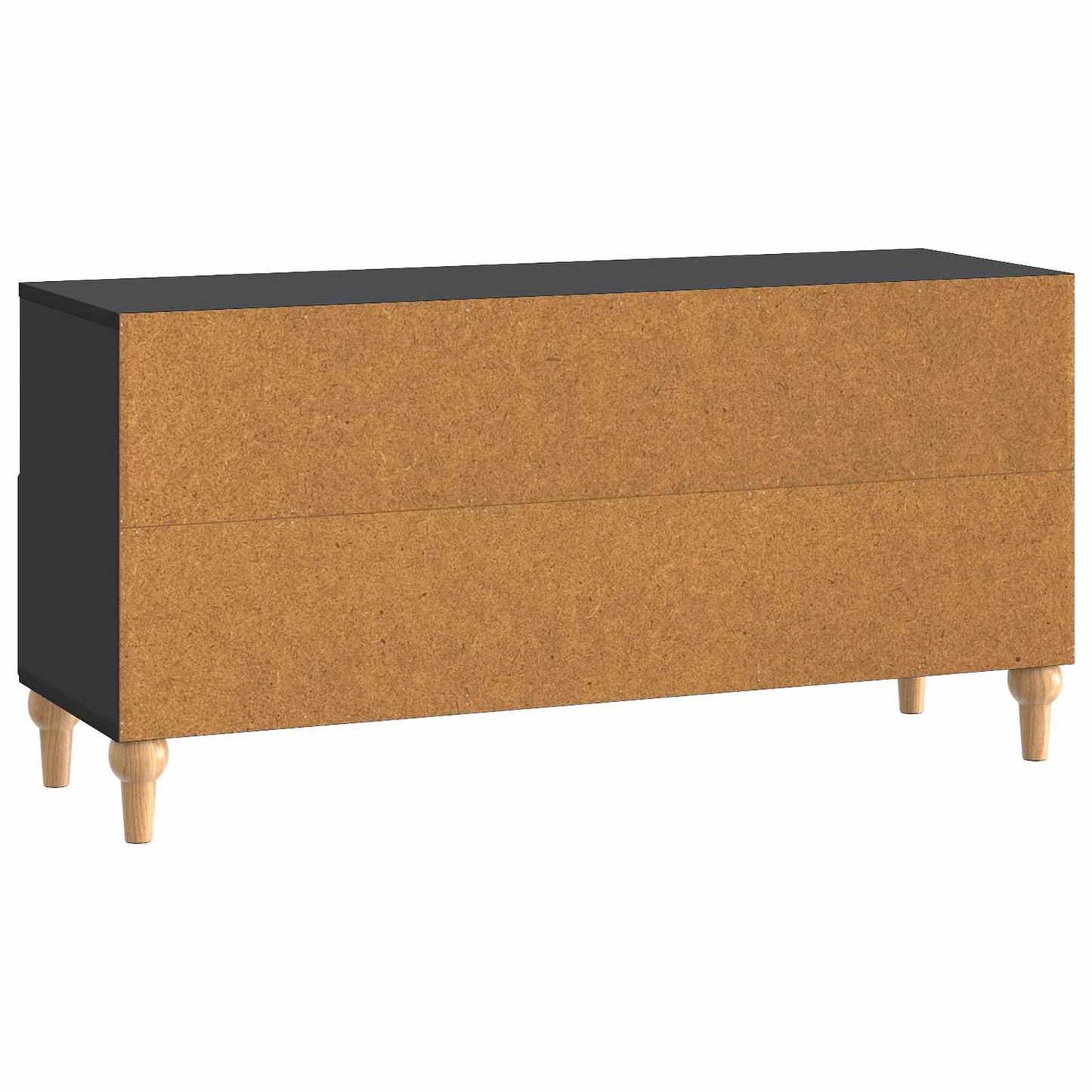 TV Cabinet Black 102 x 34.5 x 50 cm Engineered Wood