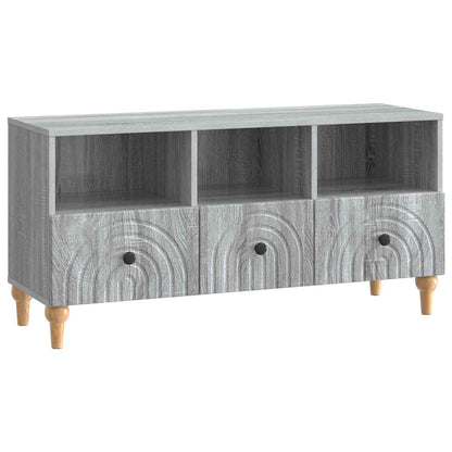TV Cabinet Grey Sonoma 102 x 34.5 x 50 cm Engineered Wood
